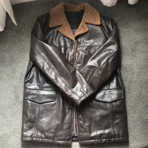 Men’s Brown Leather Jacket